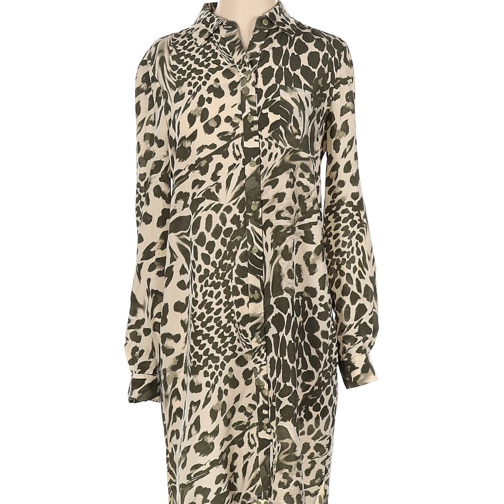 Diane von Furstenberg Size 2 Casual Dress 100% Silk